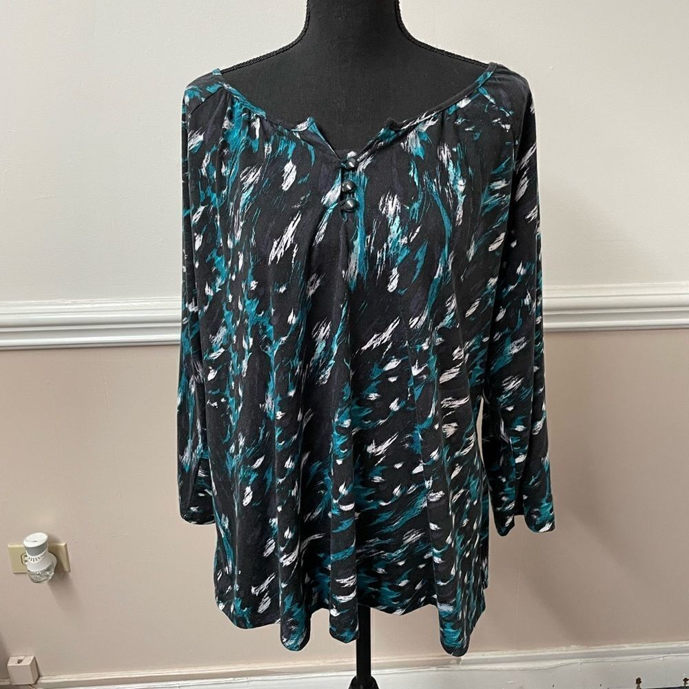 Kim Rogers Plus Size Blouse
